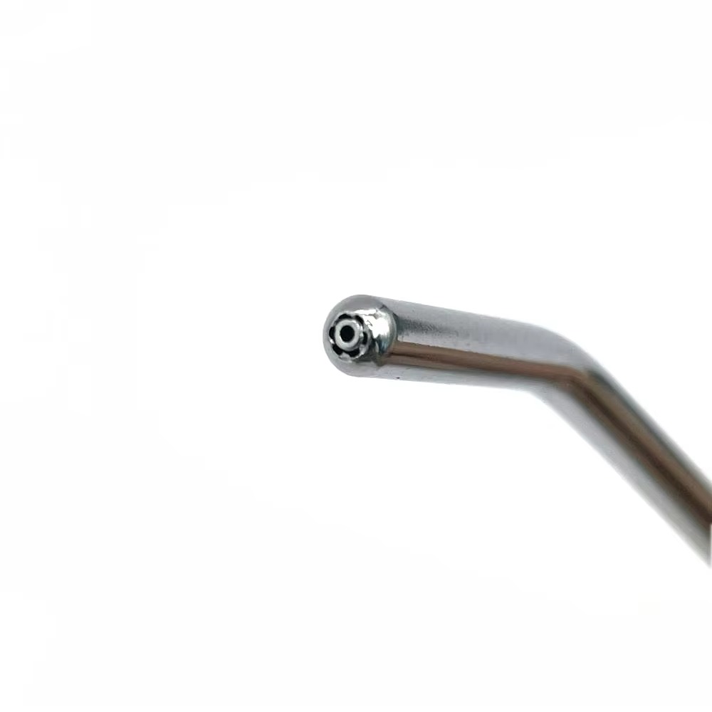 Seringa tripla de ar dental de aço inoxidável, 3 vias, spray de água e ar dental, pontas de bicos para clareamento dos dentes, com 10 peças