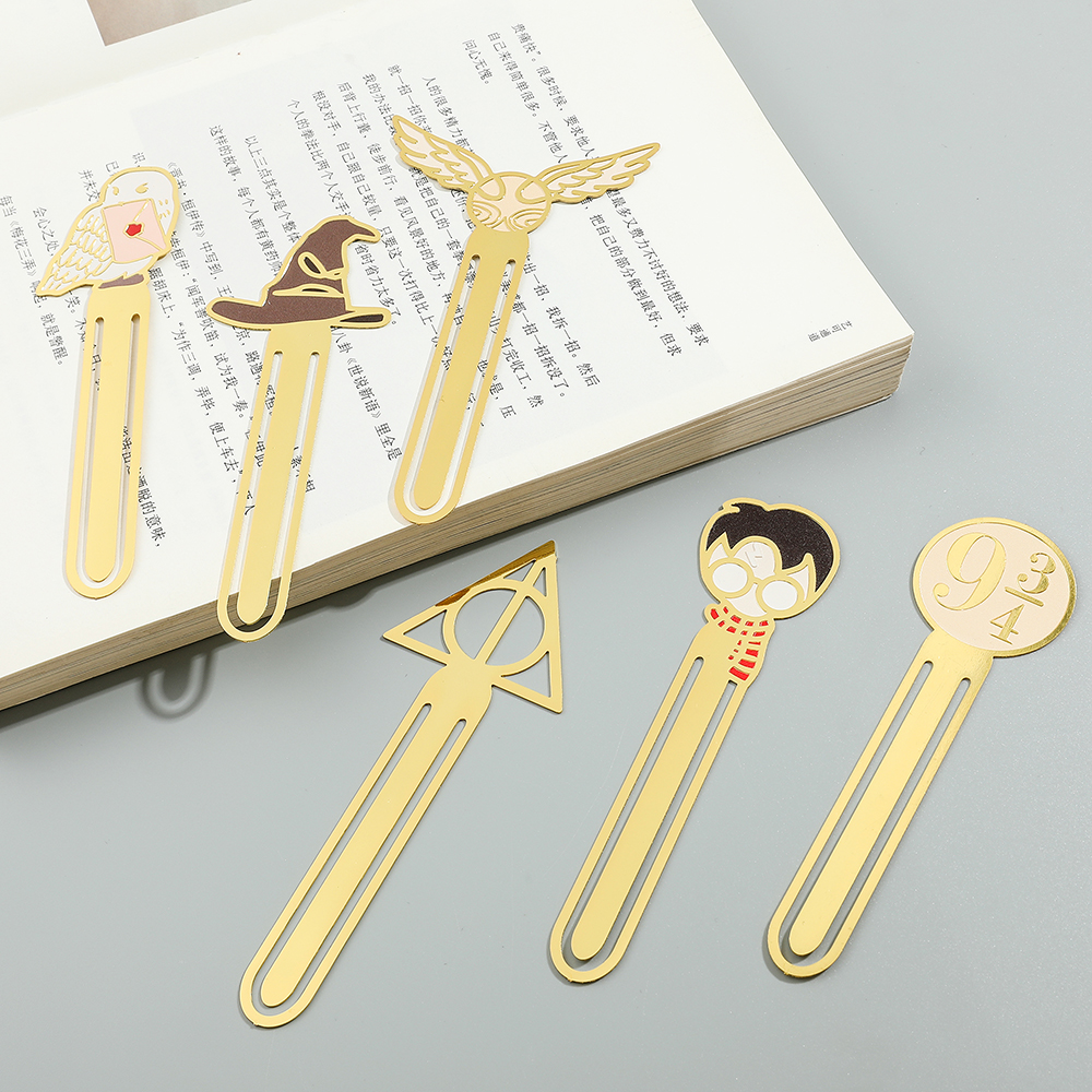 Креативный металлический держатель для закладок «Гарри Поттер», подарок для жены, выражения вендя, подарки для учителей, студентов, школьников