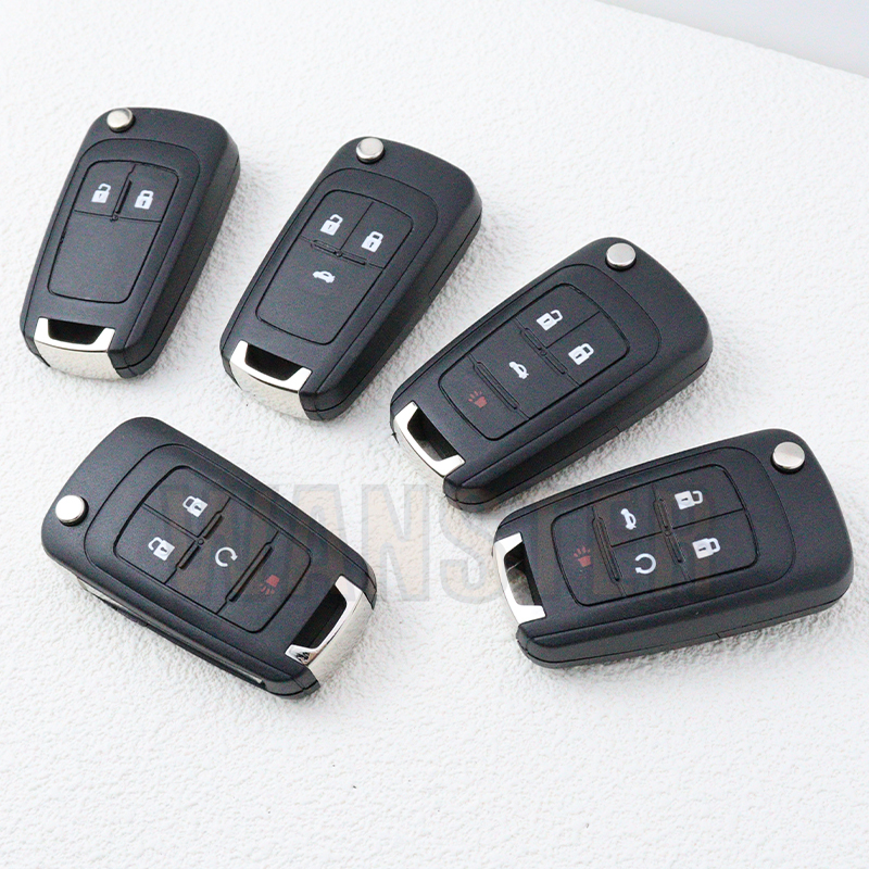 車のキーフォブケースシェルハウジングビュイックオペルボクソール記章アストラモッカザフィーラシボレークルーズエピカロバカマリーアンチラ