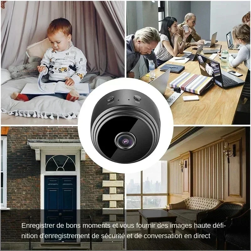 A9 Mini telecamera WiFi Monitoraggio wireless Protezione di sicurezza Monitor remoto Videocamere Videosorveglianza Smart Home
