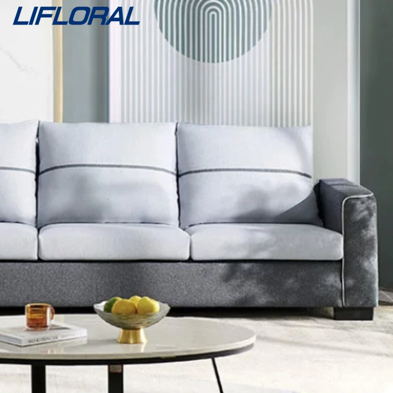 Patas de plástico para muebles de 50MM de altura, patas de sofá en forma de L y una línea, mesa de centro y cama, pata rectangular para sofá, 4 Uds.