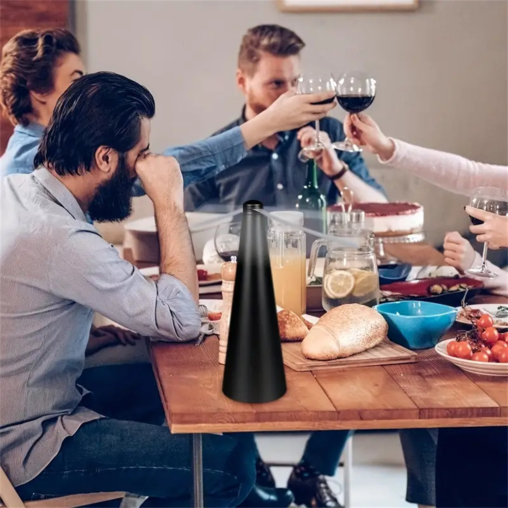 Ventilatore automatico per il controllo dei parassiti Catcher automatico portatile senza sostanze chimiche Mantieni le mosche lontane Alimentato a batteria per esterni e interni