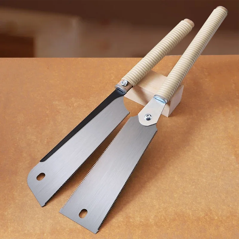 Scie à main SK5, lame Flexible, coupe affleurante, manche en bois, scie à tirer en queue d'aronde pour bois sec et humide, outils de bricolage pour le travail du bois, 1 pièce