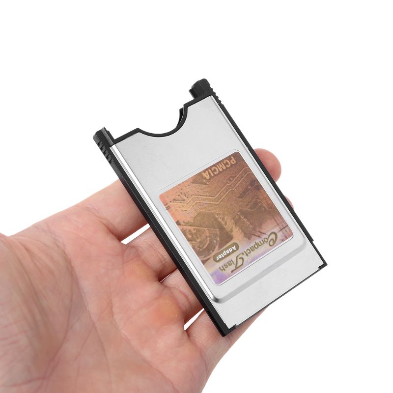 Compactflash-Adaptateur de carte CF vers PC, pour ordinateur portable, PCMCIA, lecteur de carte mémoire Compact Flash