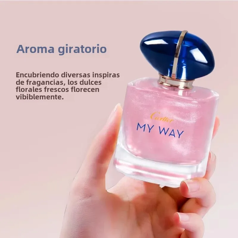 Perfume de marca My Way Flying Sand, fragancia de larga duración, Perfume de madera para mujer, 50ml