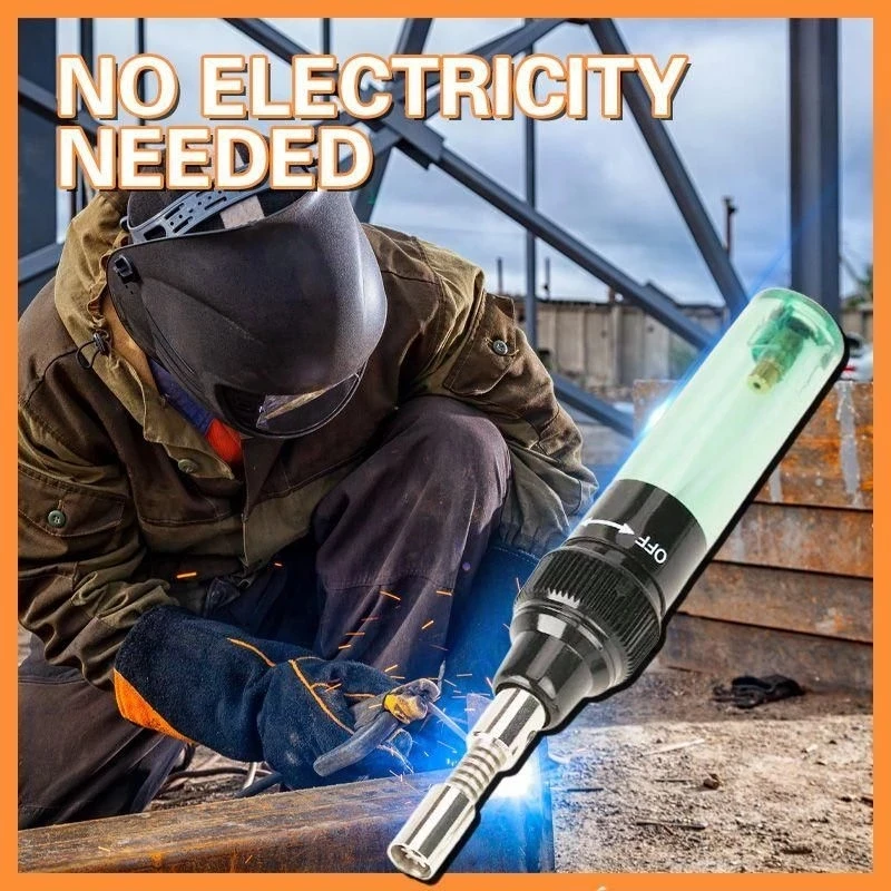 1300 C Butan 4 Trong 1 Xách Tay Hàn Bộ Bút Hàn Đốt Thổi Đèn Pin Gas Hàn Không Dây Butane đầu Dụng Cụ