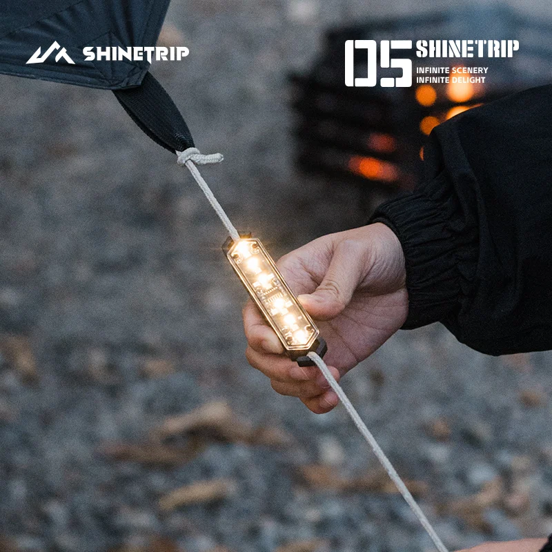 ShineTrip 05Series Tactical Wind Rope Light Reading Lighting Portable Lightweight Camping Ambient Light Wind Rope Warning Lights