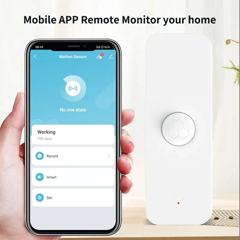 Tuya-Sensor de movimiento Zigbee PIR para el hogar, Detector infrarrojo de cuerpo humano, seguridad, vida inteligente, funciona con Alexa y Google Home