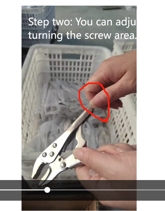 Alicate de travamento resistente com braçadeira frontal de metal ajustável para reparos de marcenaria e soldagem - Alicate de pressão multifuncional