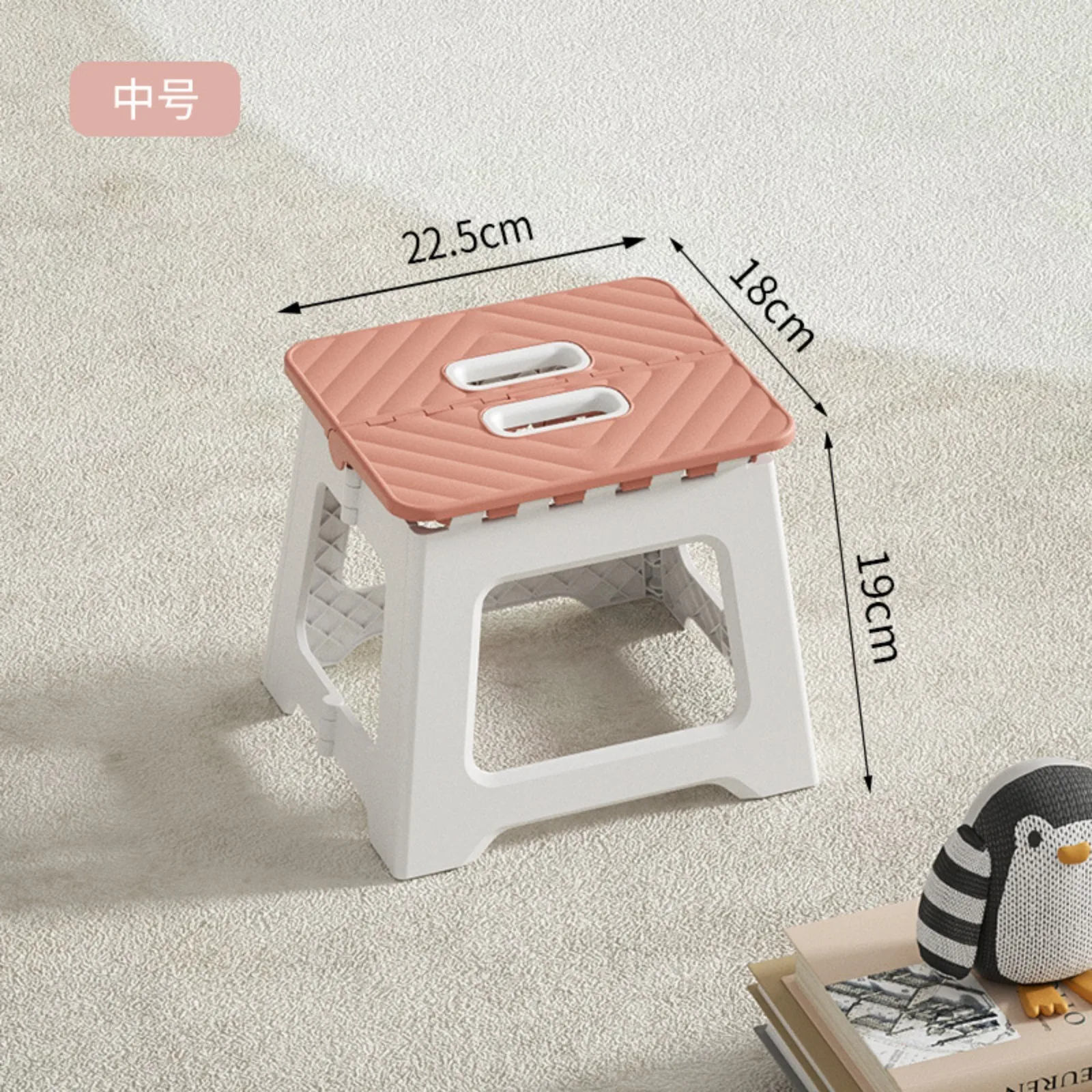 เก้าอี้พับกลางแจ้งแบบพกพาพลาสติกขนาดเล็กสตูลตกปลากลางแจ้ง Camping สตูล Stall เด็กเล็ก Bench ของขวัญ