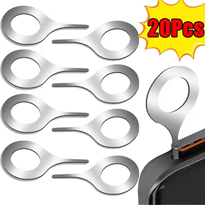 20-1 Stück Universal-SIM-Karten fach Entfernung Auswurf stift Schlüssel werkzeug für Apple Samsung Xiaomi Smartphone Edelstahl SIM-Karten fach Pin