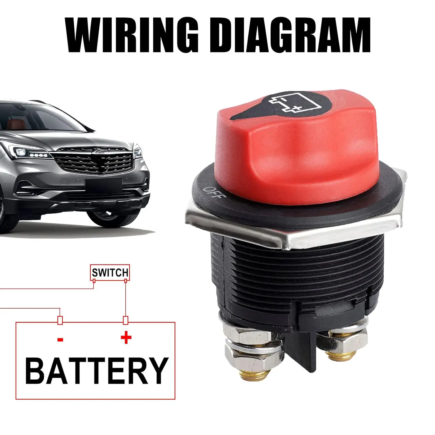 DC 32V 50A 100A 200A 300A изолятор аккумулятора, отключатель аккумулятора, главный выключатель питания для автофургона, мотоцикла, грузовика, лодки