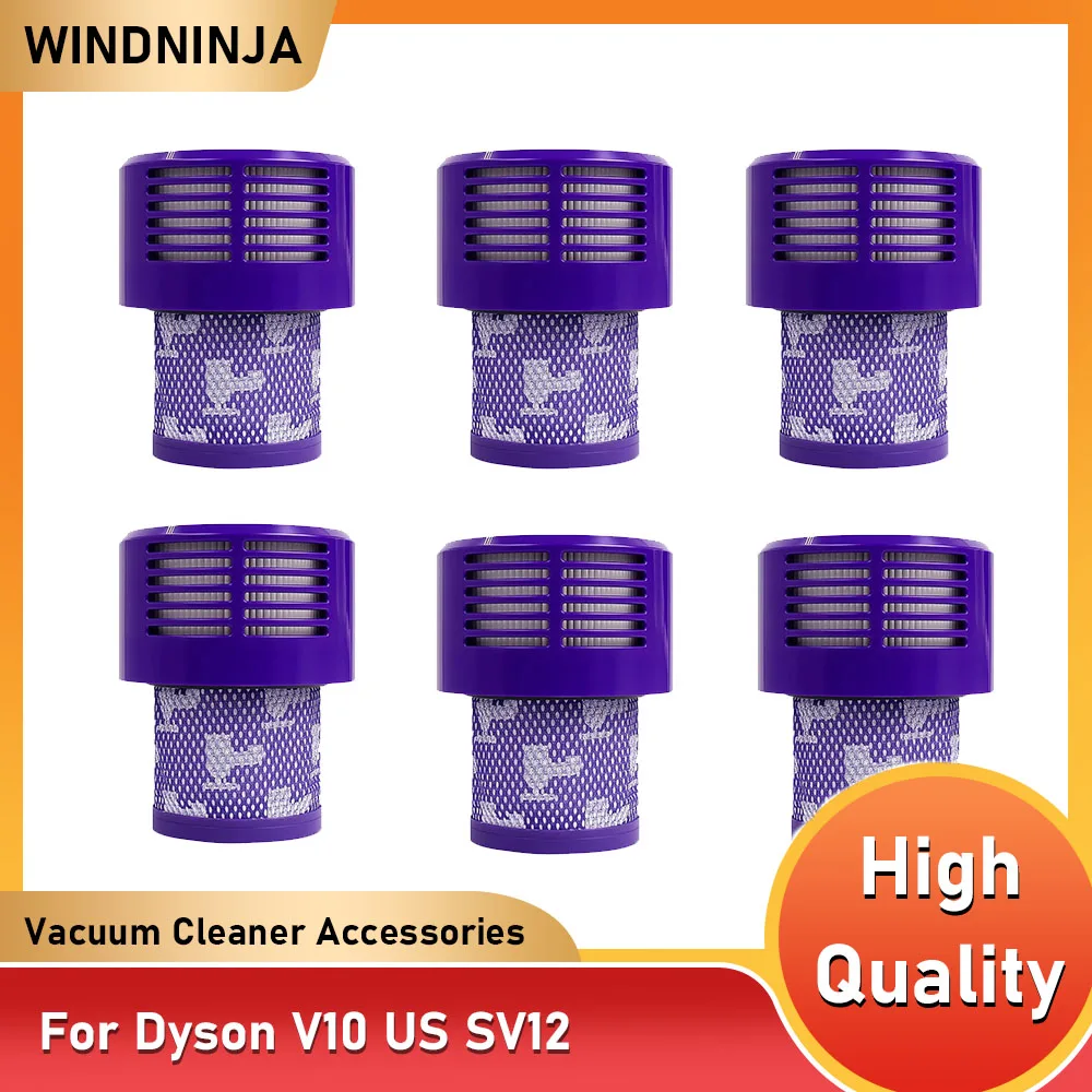 Para Dyson V10 SV12 filtro Hepa accesorios Robot aspirador filtro lavable repuesto limpieza repuestos