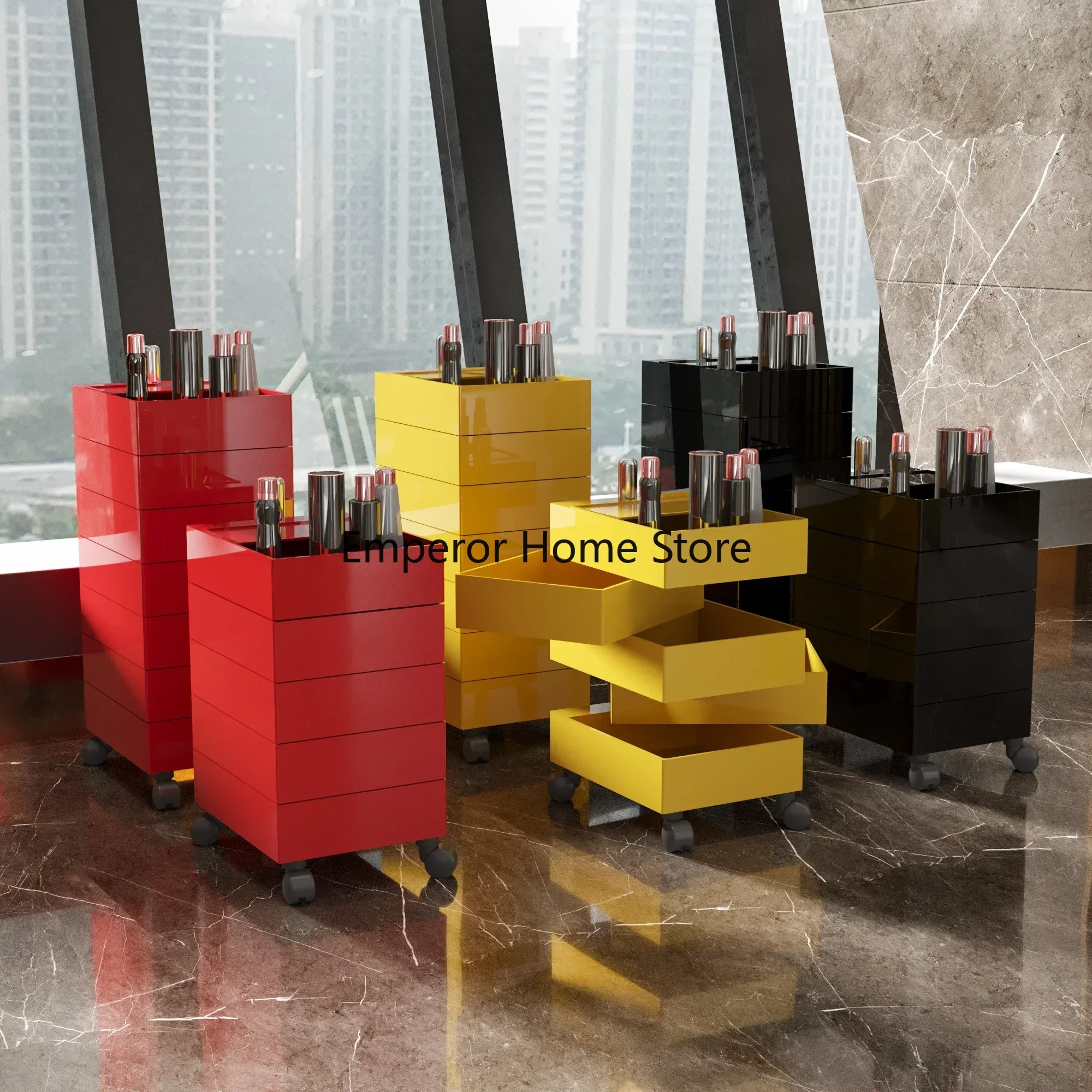 Carrello Estetico Ausiliario Parrucchiere Armadietto per attrezzi Carrello per parrucchiere Cassetto Attrezzatura per salone Carrello portaoggetti per mobili con ruote