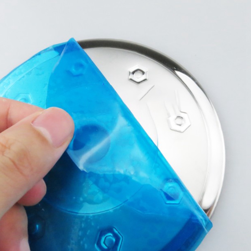 ステンレス鋼燃料タンクキャップ,ガスボックスカバー,車の装飾アクセサリー,プジョー206, 207,シトロエンc2