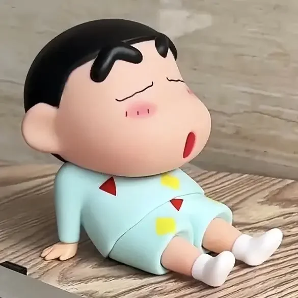 Kawaii Crayon Shin-Chan Boochan Telefon Halter Desktop Anime Ornamente Fernsehen Cartoon Telefon Unterstützung Nette Puppe Mädchen Geschenke