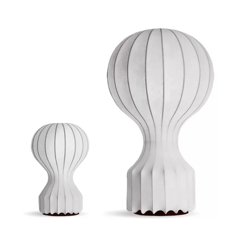 Lampada da terra in seta personalizzabile