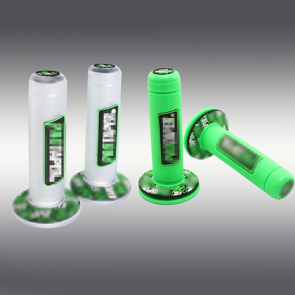 Motorrad Grip Gummi Gel Handgriffe Bremse Hände 7/8 "15 Farbe Transparent Griff Protaper Motocross Zubehör Dirt Pit Bike