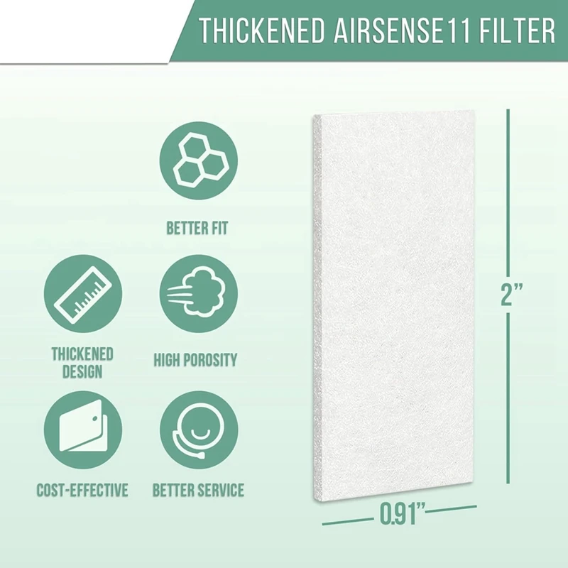 30 Packs Airsense 11 Filters - 3Mm Thickened Design For Resmed Airsense 11 Machine