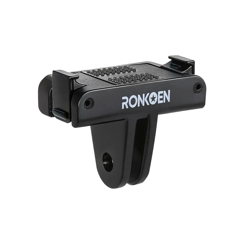 Ronkoen Magnetic Quick Release Adapter Base For DJI Osmo Action 3/4/5 Pro Foldable Quick-release Two Claw Mount Adapter