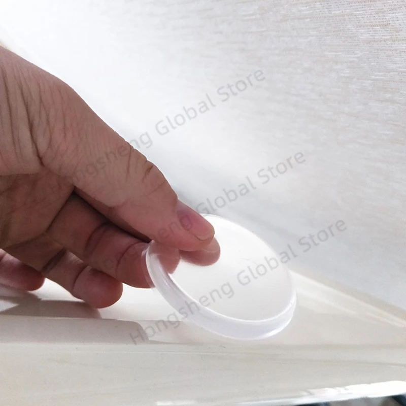 Soft Silicone Anti-collision cushion Self Adhesive Door Stopper Prevent Noisy Buffer Cushion Door Handle Bumper Wall protection