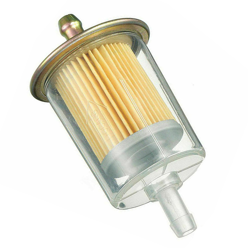 1 pc ガソリンフィルターディーゼル特大燃料フィルターユニバーサル RV インライン燃料ラインガーデンツールスクーターオートバイ車の部分