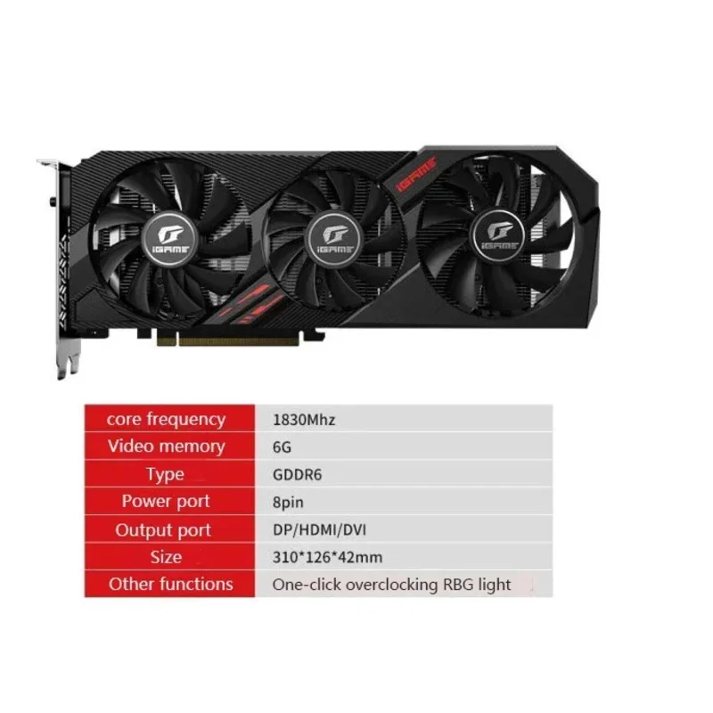 GPU Ge force GTX1660 SUPER Ultra 6G 1785-1830MHz gráfico nvidia pc 6GB DDR6 192bit PCI 3 tarjetas gráficas GUArce gaming gtx