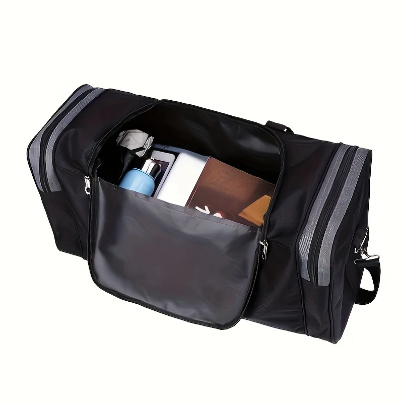 Multifunktionale Nylon-Gepäcktasche mit großer Kapazität, faltbar, tragbar, Reisetasche für Herren, Geschäftsreise, Kleidungsaufbewahrung