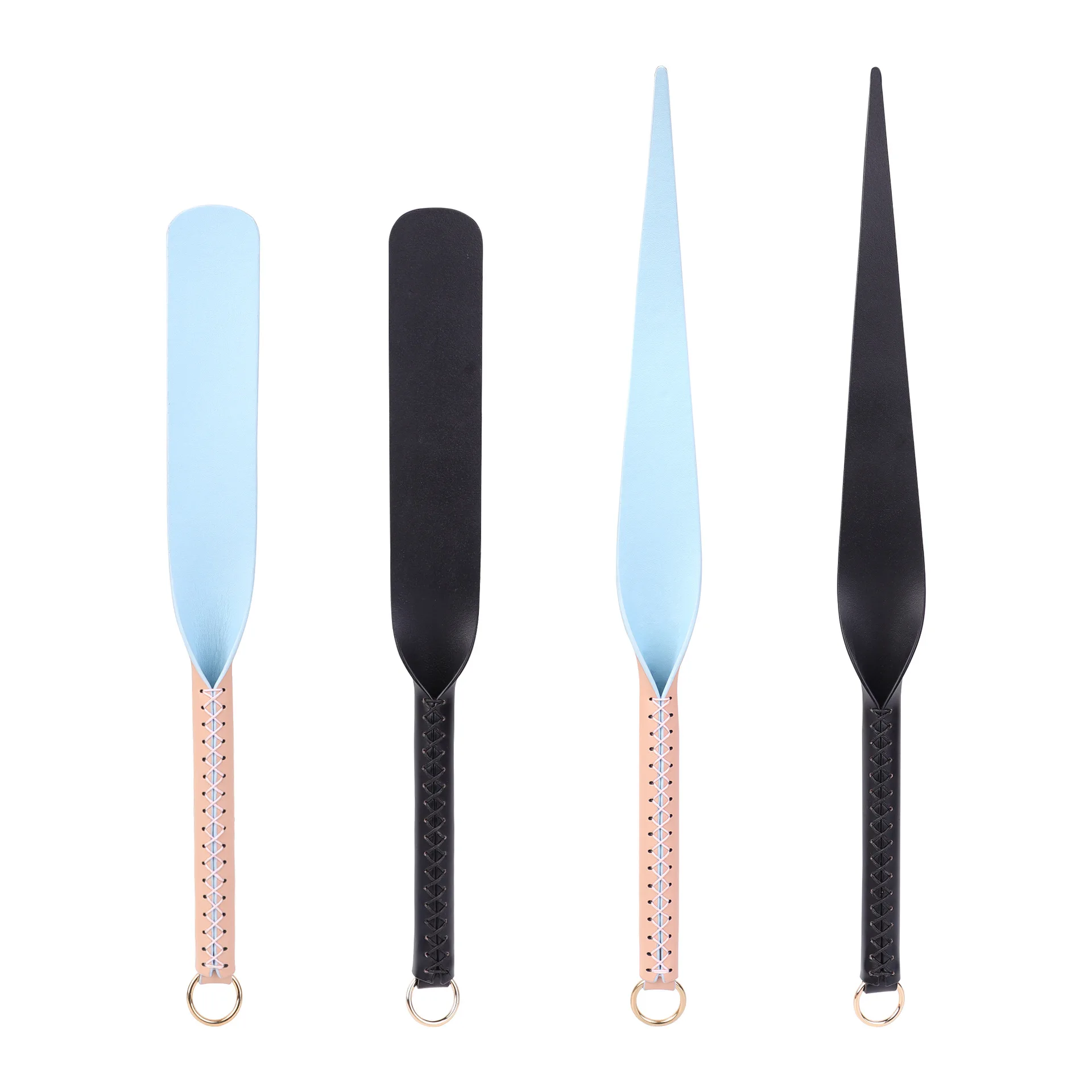 Frusta per cavallo in vera pelle Flogger Equitazione in pelle Sculacciata Paddle Attrezzatura per allenamento equestre Cavallo