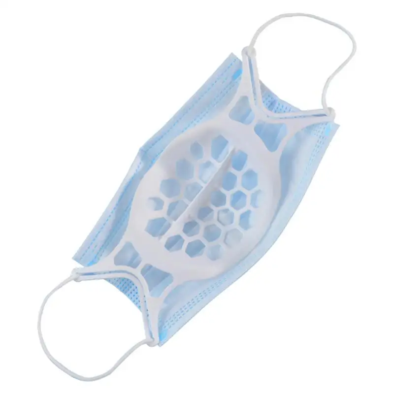Support de masque facial en Silicone, 1 pièce, Support de masque 3D utile, cadre de Support intérieur, bouchons buccaux, accessoires