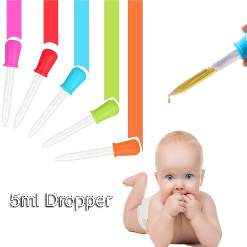 10 Cái 5Ml Nhỏ Nhựa Dẻo Silicone Pipet Nhỏ Giọt Cho Ăn Y Học Chất Lỏng Mắt Tai Pipet Ly Đá Trường Phòng Thí Nghiệm Tiếp Liệu