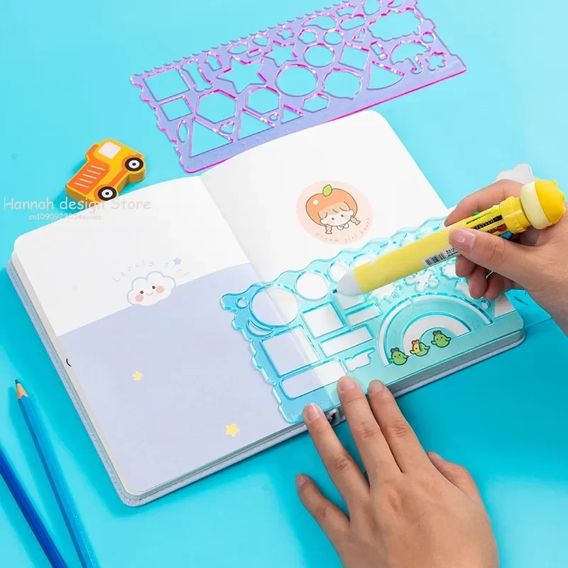 Drawing Stencils Set Funny Interlocking Gears Wheels Spirograph Painting Toys Arts Crafts Ideal Creativity Activity Accessories