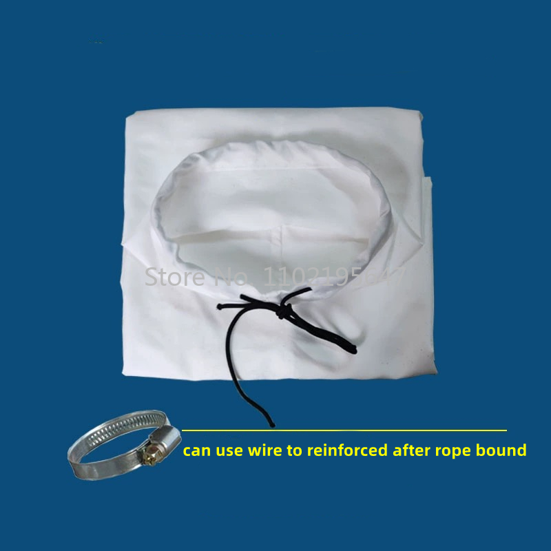 Industrial Dust collector Bag carpenter dust collection woodworking Pocket filter Cloth bags Straight cylindrical shape