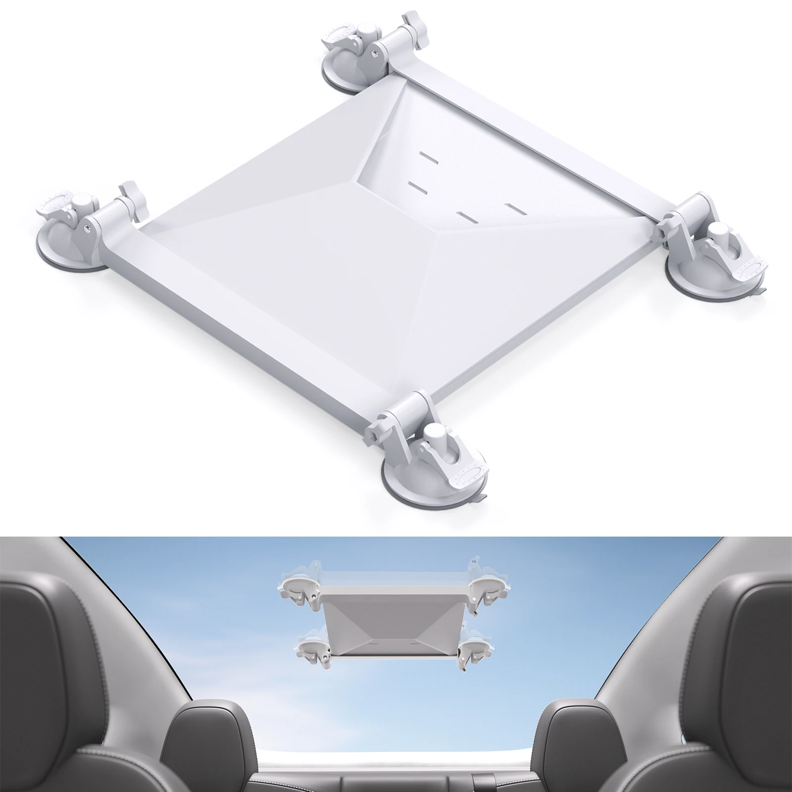 Para Starlink Mini ventosa para techo solar soporte de ventosa para coche soporte de navegación accesorio para techo de ventana de coche