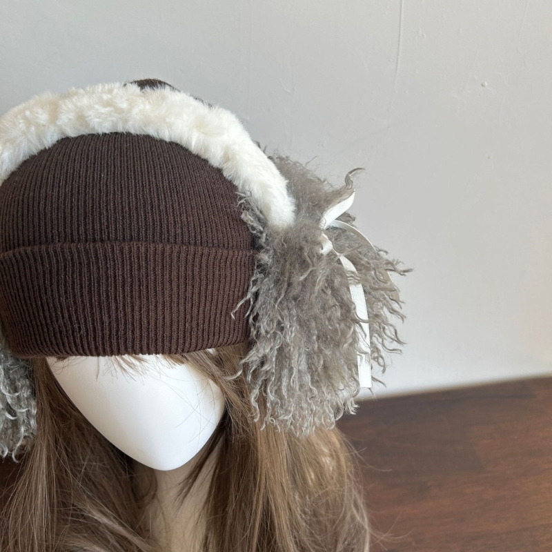 Windproof Plush Earmuff สาวฤดูหนาวหูอุ่นครอบคลุมเย็นสภาพอากาศ Muffs หูนุ่ม Drop Shipping