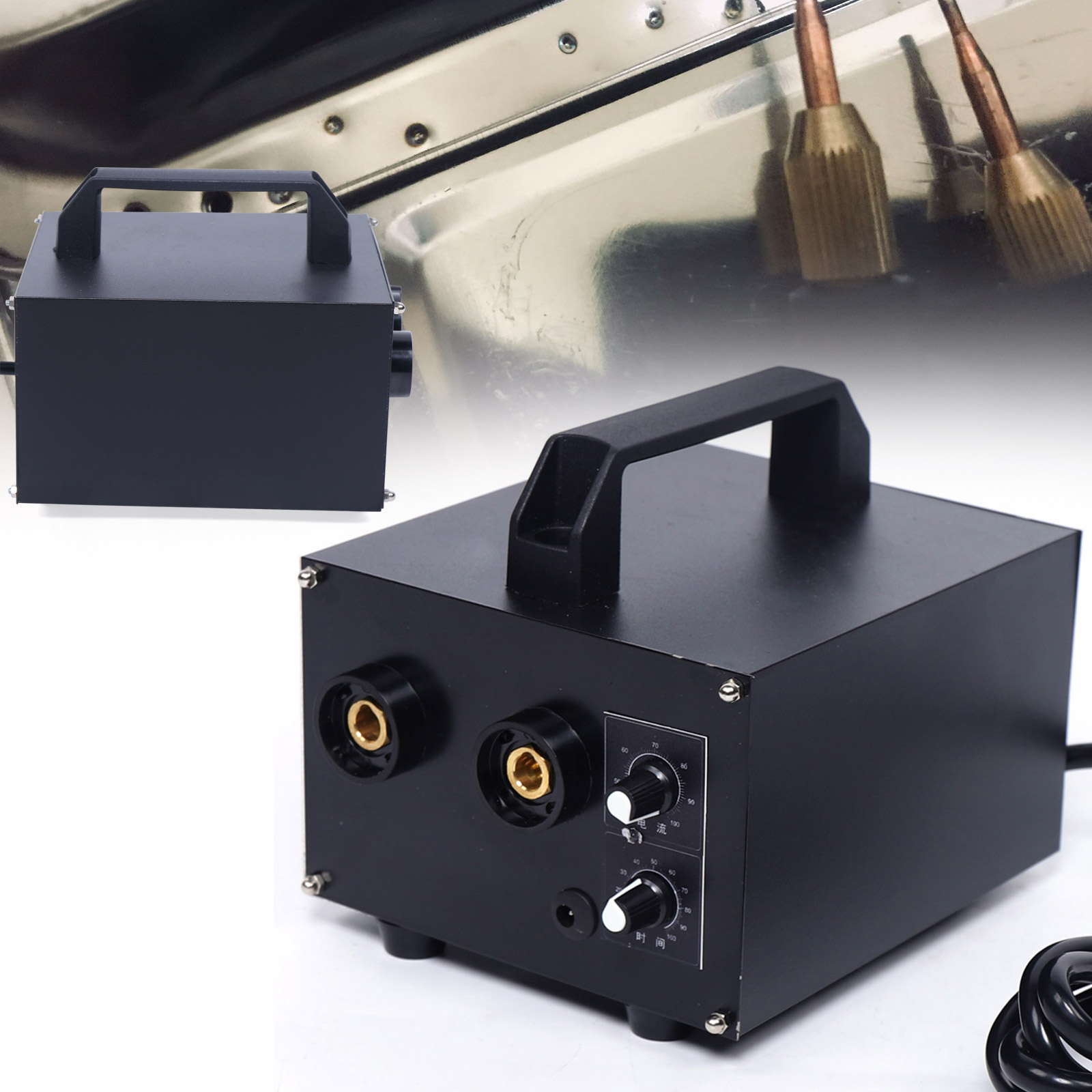 6700 W professionelles einstellbares Punktschweißgerät 1600 A Batterie-Punktschweißgerät