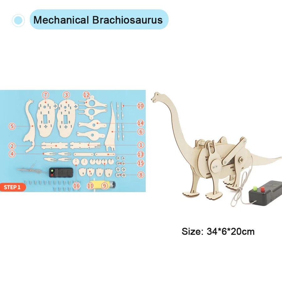 DIY Handmade Small Production Physical Model Assembly Craft Technology Science Experiment Educational Toy Project for School Kid