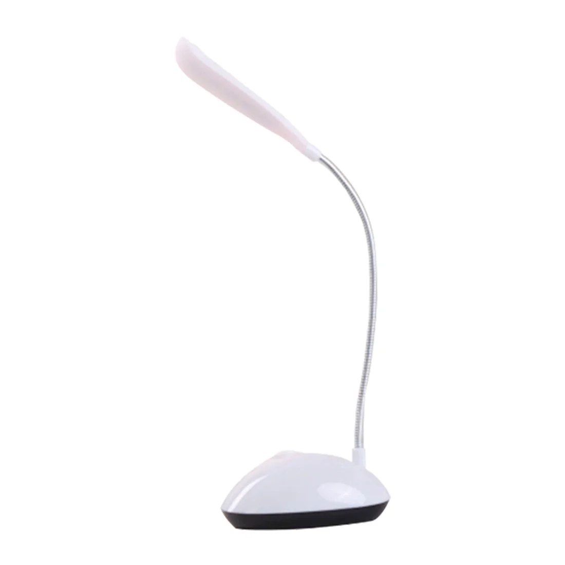 Lámpara de noche de lectura LED que funciona con batería, luz de mesa Flexible, interruptor plegable, luz de estudio para niños, oficina y estudiantes