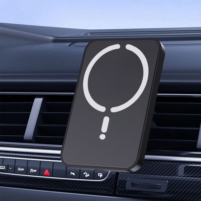 Caricatore wireless per auto magnetico da 15 W per Magsafe iPhone 12 13 14 15 16 Pro Max Supporto per telefono per auto con presa d'aria Ricarica rapida per auto