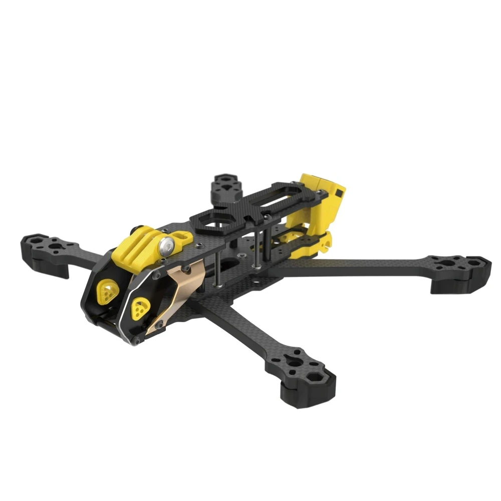 SpeedyBee Mario 5 Frame Kit เวอร์ชัน DC / XH พร้อมแผ่นคาร์บอนไฟเบอร์ FPV Freestyle RC Racing Drone