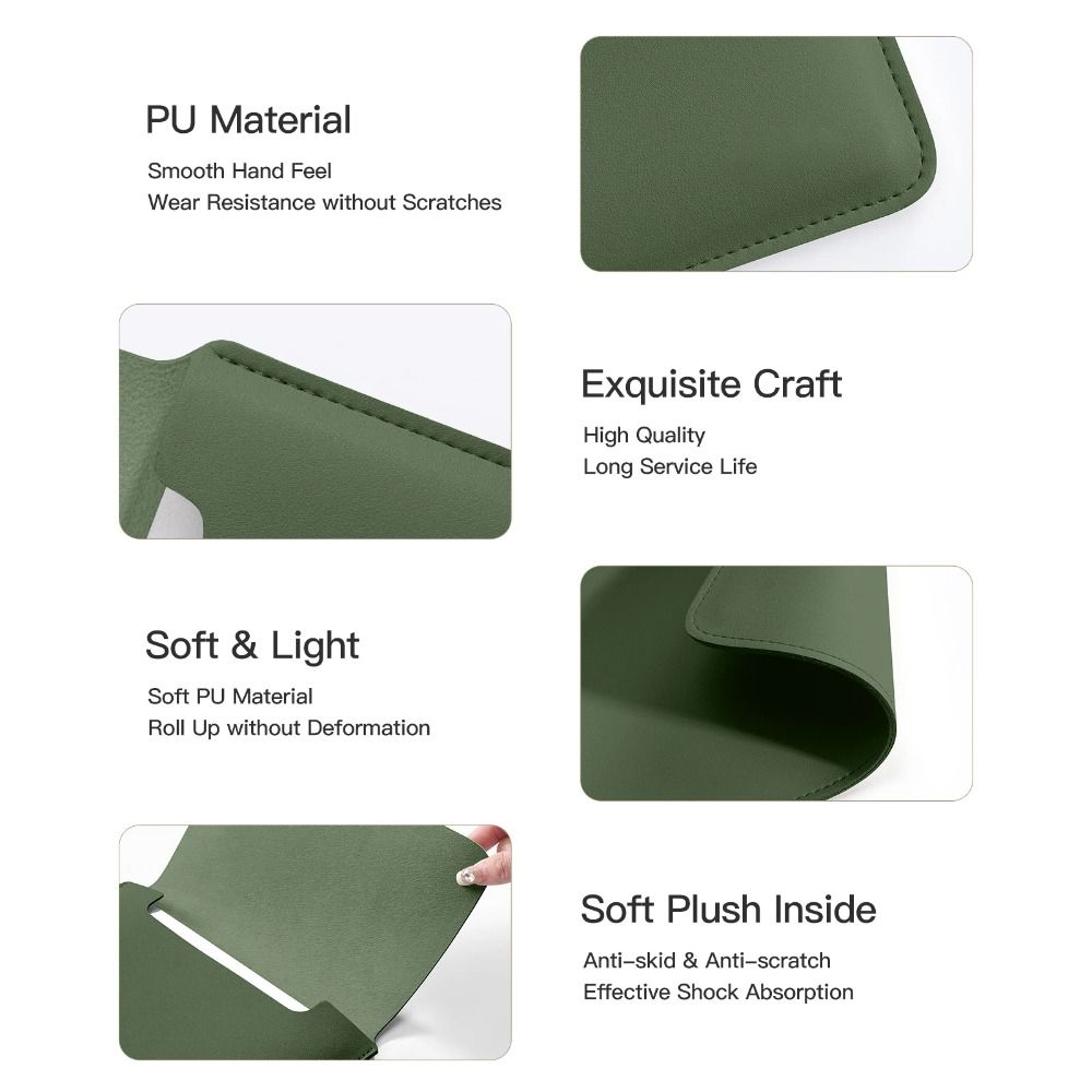 11 13 14 15 Zoll ultradünne PU-Leder-Ultrabook-Hülle, Laptop-Hülle, stoßfeste Notebook-Tasche für HP/Dell/Surface