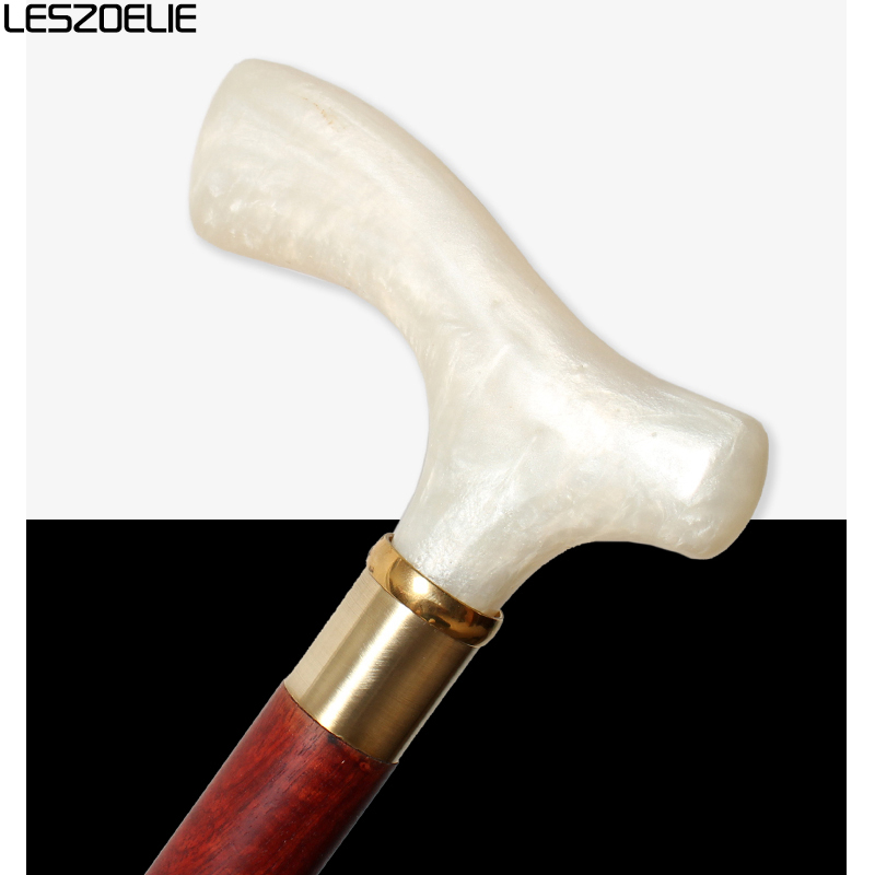 เรซิ่นสีขาวจับแอฟริกันไม้หรูหราเดิน Stick ผู้ชายและผู้หญิงแฟชั่น Elegant Walking Stick Vintage Walking Canes