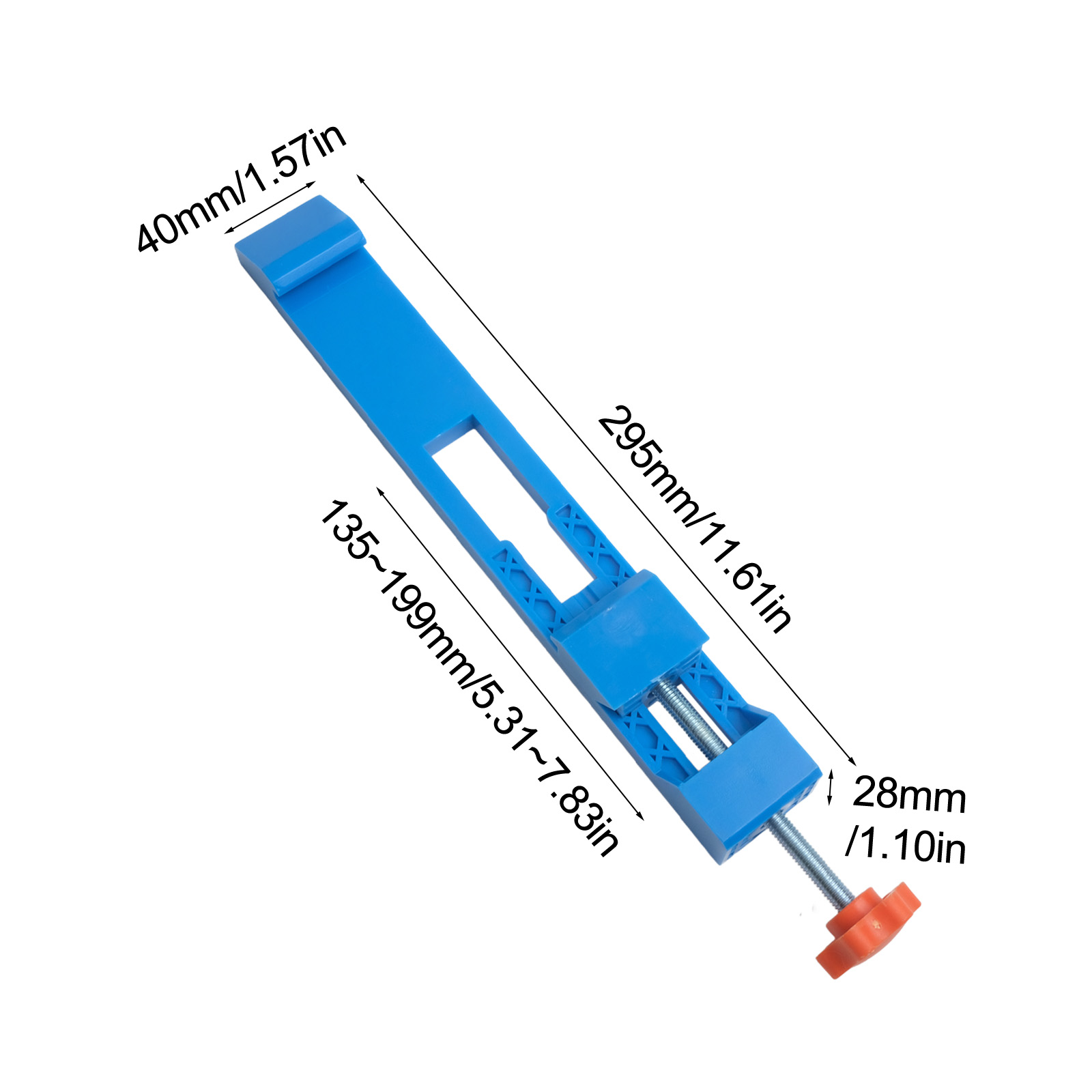 Adjustable Cutting Machine Guide Rail Precision Woodworking Edge Positioner Tool Guide Circular Saw Milling Positioning Clamps