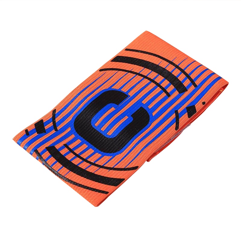 1 個 5 色サッカーアームバンドリーダーマッチプロサッカーアームバンドキャプテンアームバンド調節可能なサッカーアームバンドバンド