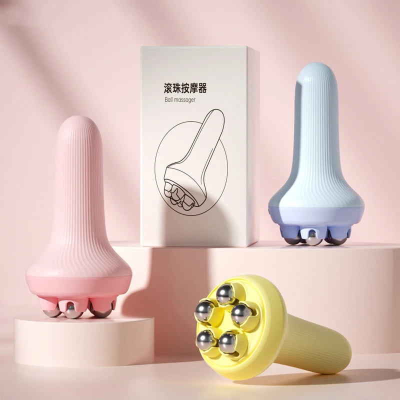 Rollenmassagegerät für die innere Bewegung großer und kleiner Beiner, Muskelentspannung, Bauchformung, rollender Ball, der den Bauch reibt