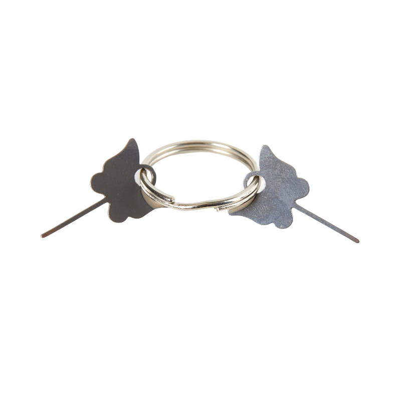 Stainless Steel Sim Card Tray Extended Universal Rabbit Butterfly Thimble For iPhone 12 13 For Huawei Mobile Phones Accessories