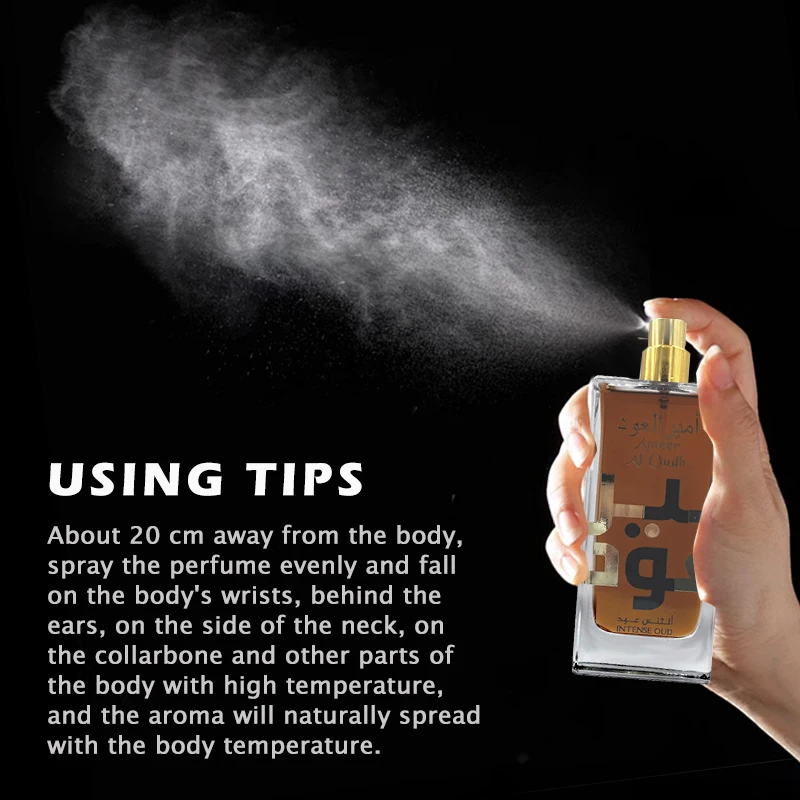 100 ミリリットルオリジナル Ameer オードパルファムボディスプレーアラビア香水 Hombre オイル Fermononas Mujer フレグランス高品質長期持続