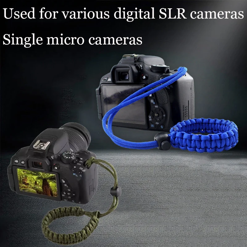 DSLR Camera Wristband Anti-Lost Rope for Insta360 X5/X4 DJI Action 5/4 GoPro Hero 13/12 Action Camera And 1/4 Screw Rope