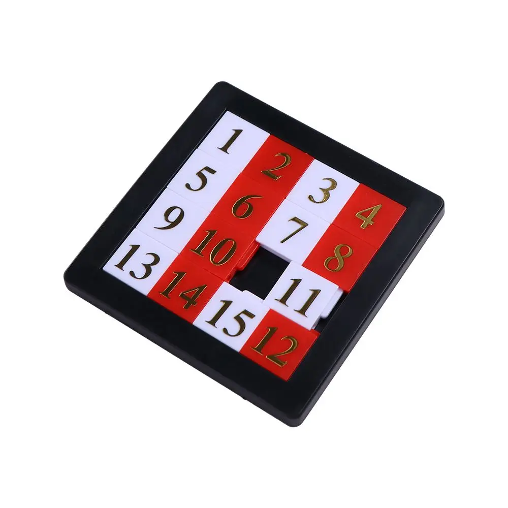 Adult Child Gifts Intelligence Puzzle Game Blocks Moving Sliding Toy Number Puzzles Toys Early Educational Toy Sliding Puzzle