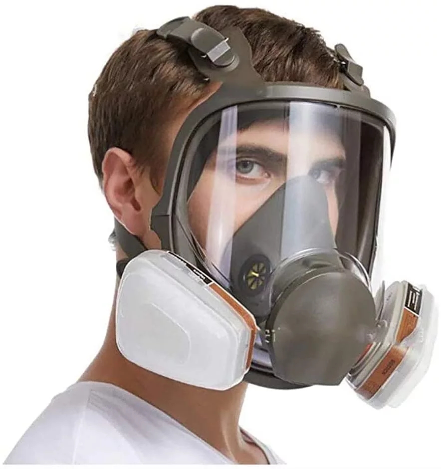Filtro industrial a prueba de polvo para mascarilla de Gas 3M, respirador químico reemplazable de algodón para pintura en pulverización, 10/50 piezas, 5N11, 6200/7502/6800
